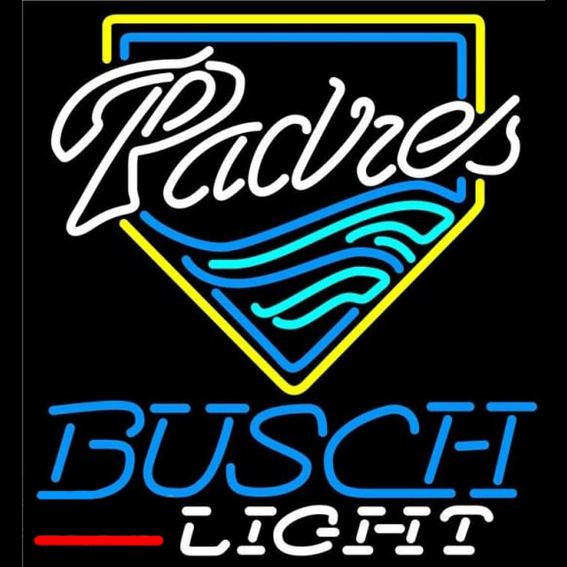 Custom Busch Light San Diego Padres MLB Beer Sign Neon Sign USA