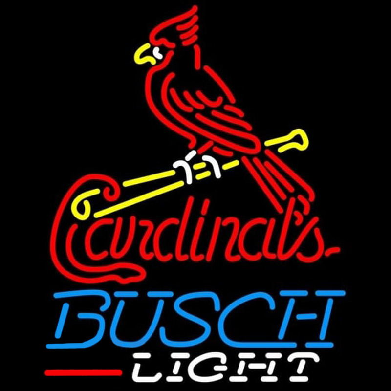 Custom Busch Light St Louis Cardinals MLB Beer Sign Neon Sign USA