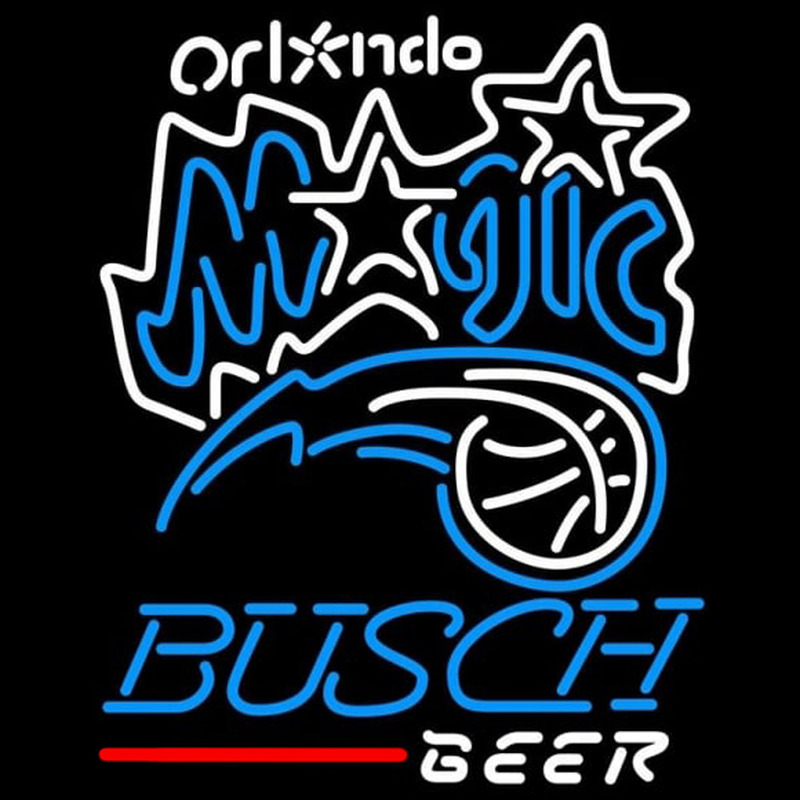 Custom Busch Orlando Magic NBA Beer Sign Neon Sign USA