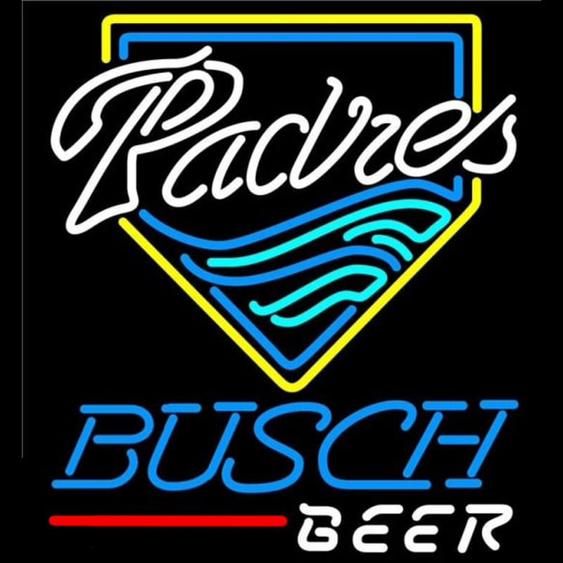 Custom Busch San Diego Padres MLB Beer Sign Neon Sign USA