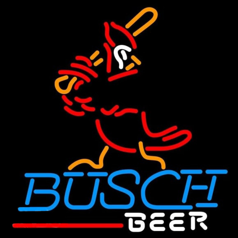 Custom Busch St Louis Cardinals Batter Beer Sign Neon Sign USA