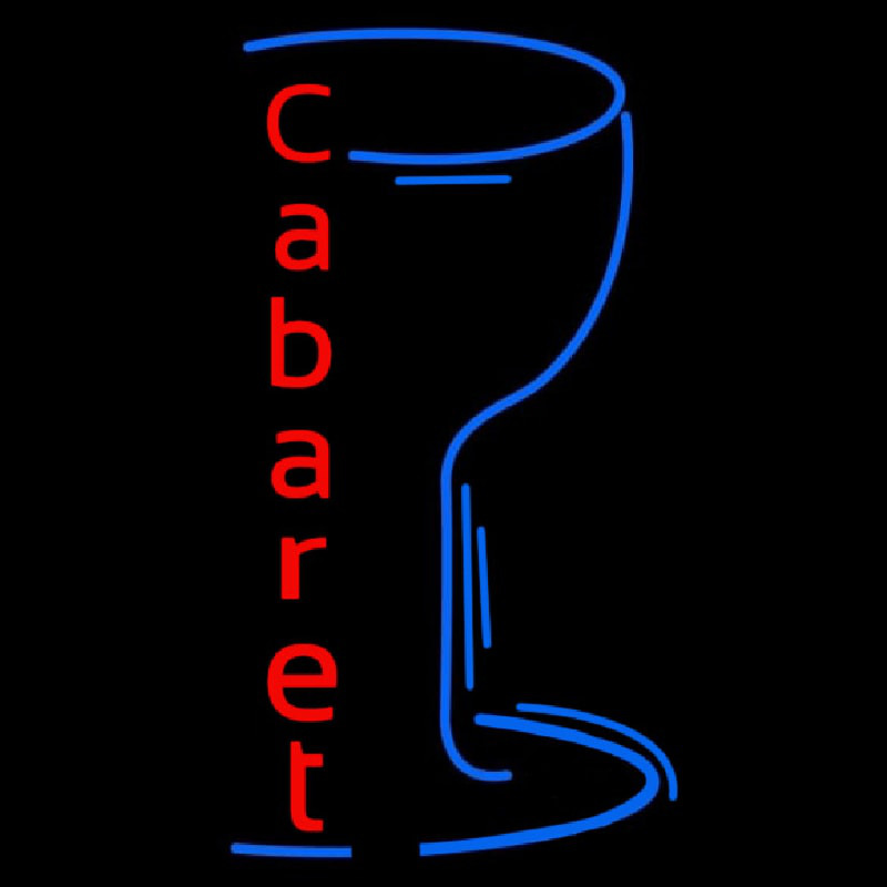 Custom Cabaret With Wine Neon Sign USA