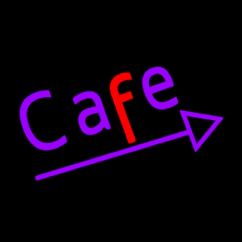 Custom Cafe Neon Sign USA