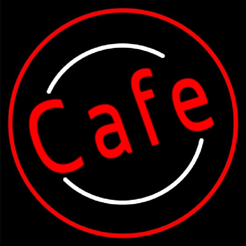 Custom Cafe Neon Sign USA