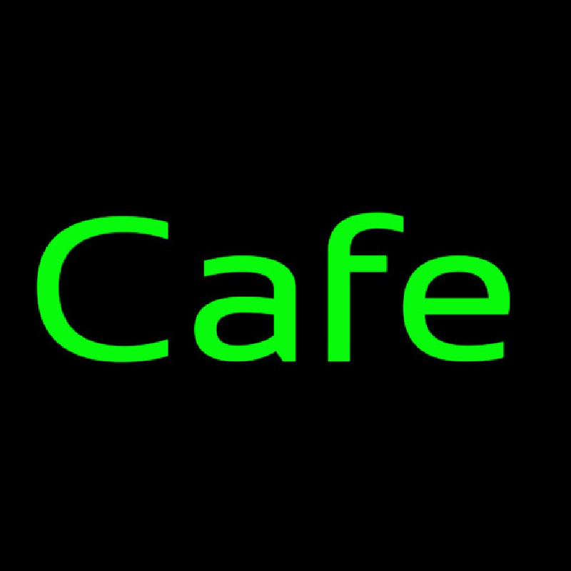 Custom Cafe Neon Sign USA