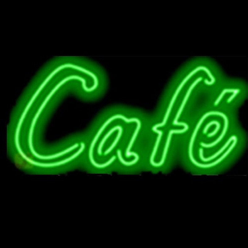 Custom Cafe Neon Sign USA