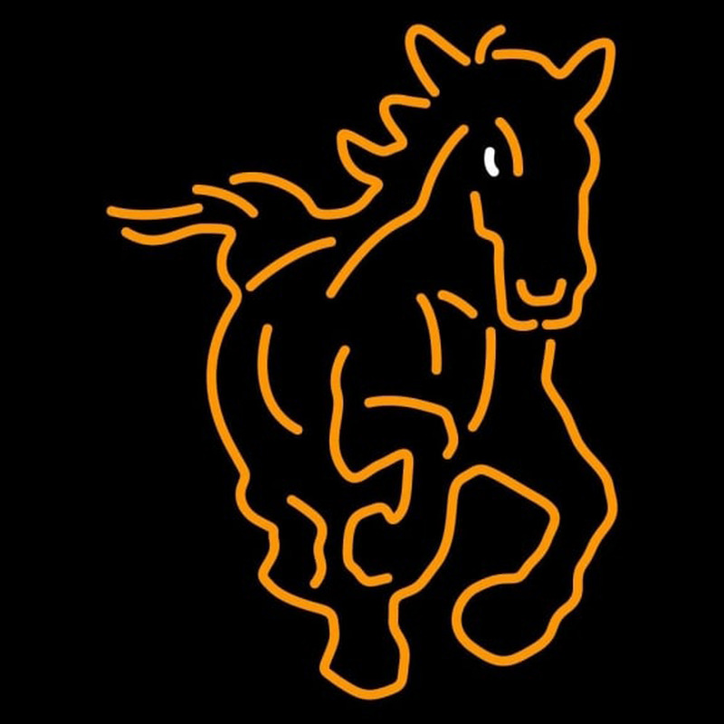Custom Cal Poly Mustangs Alternate 1999 Pres Logo NCAA Neon Sign Neon Sign USA