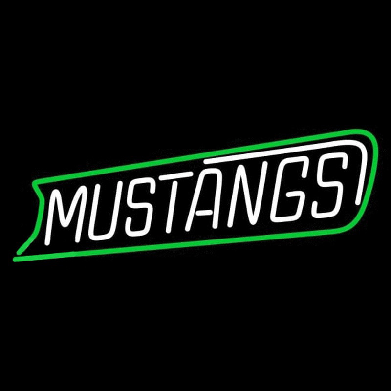 Custom Cal Poly Mustangs Wordmark 1999 Pres Logo NCAA Neon Sign Neon Sign USA
