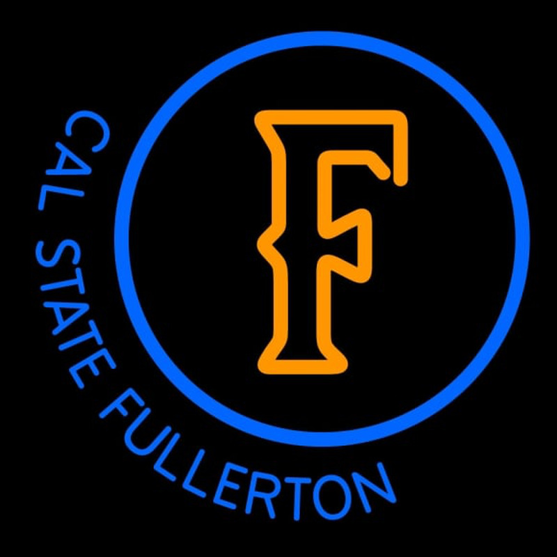Custom Cal State Fullerton Titans Alternate Pres NCAA Neon Sign Neon Sign USA