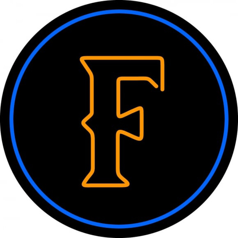 Custom Cal State Fullerton Titans Primary Pres Logo NCAA Neon Sign Neon Sign USA