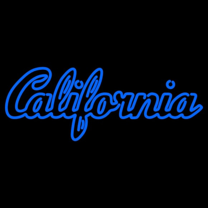 Custom California Golden Bears Wordmark Pres Logo NCAA Neon Sign Neon Sign USA
