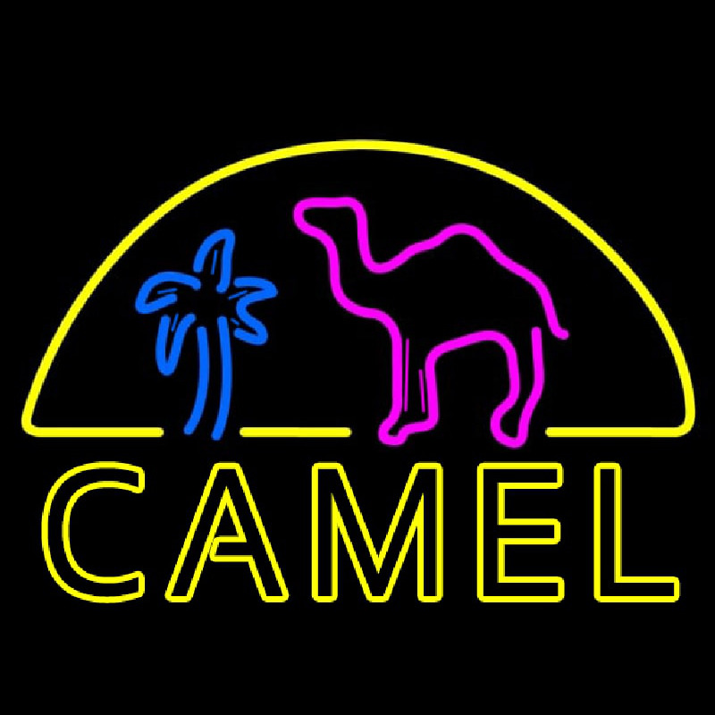Custom Camel Palm Neon Sign USA