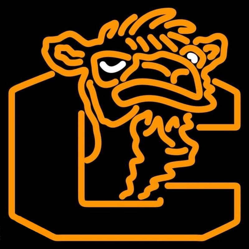 Custom Campbell Fighting Camels Alternate 1996 2004 Logo NCAA Neon Sign Neon Sign USA