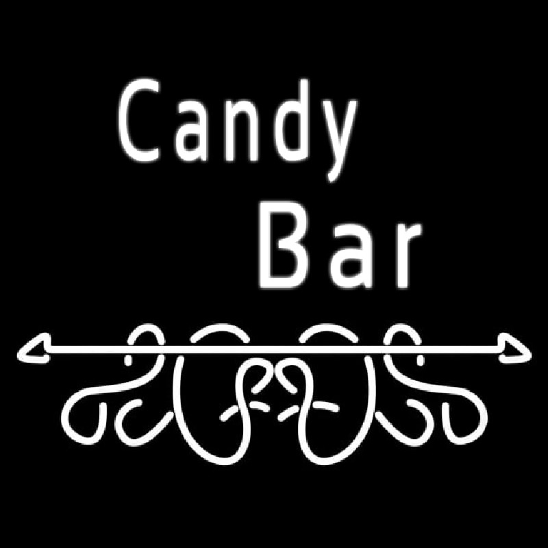 Custom Candy Bar Neon Sign USA
