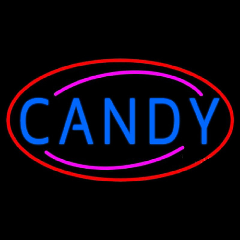 Custom Candy Neon Sign USA