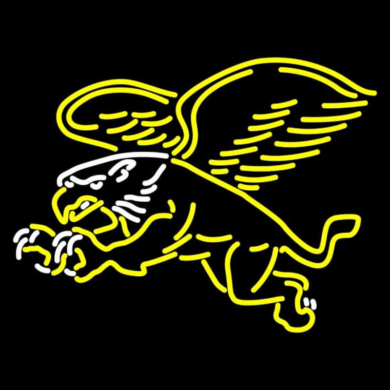 Custom Canisius Golden Griffins Secondary Logo NCAA Neon Sign Neon Sign USA
