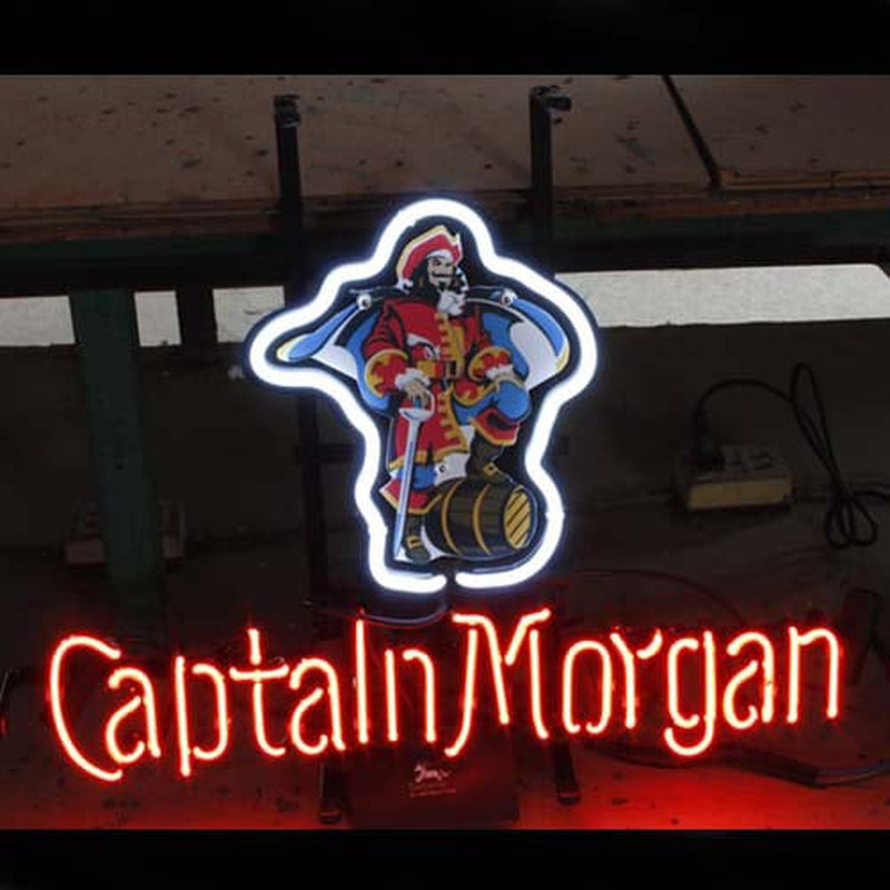 Custom Captain Morgan Neon Sign USA