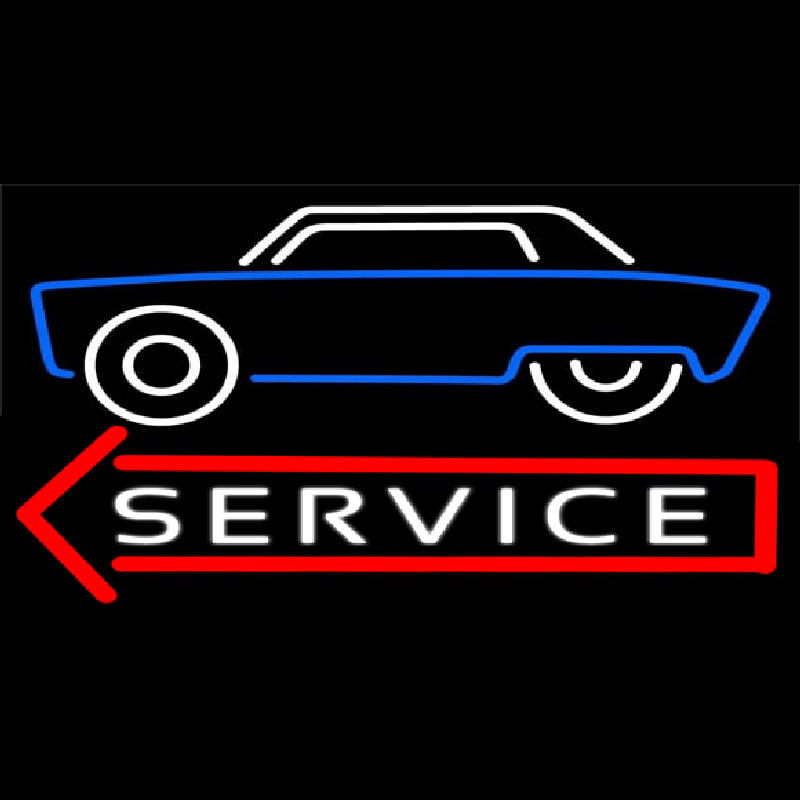 Custom Car Logo Service Neon Sign USA