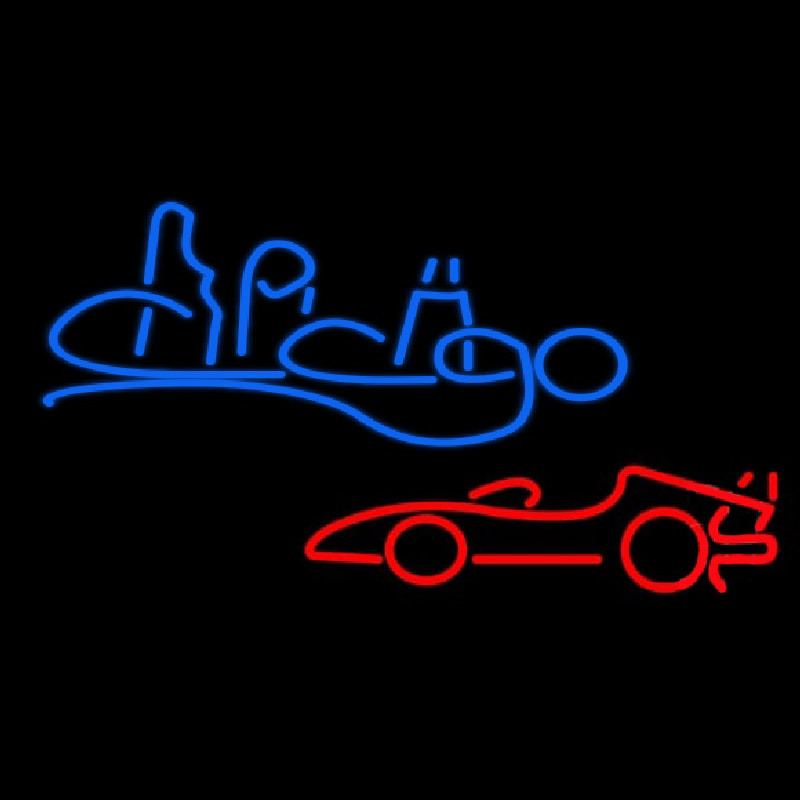 Custom Car Neon Sign USA