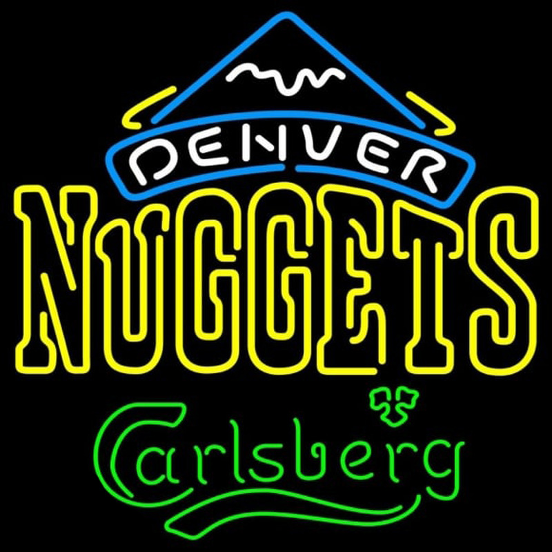 Custom Carlsberg Denver Nuggets NBA Beer Sign Neon Sign USA