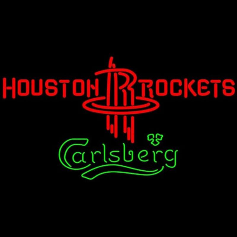 Custom Carlsberg Houston Rockets NBA Beer Sign Neon Sign USA