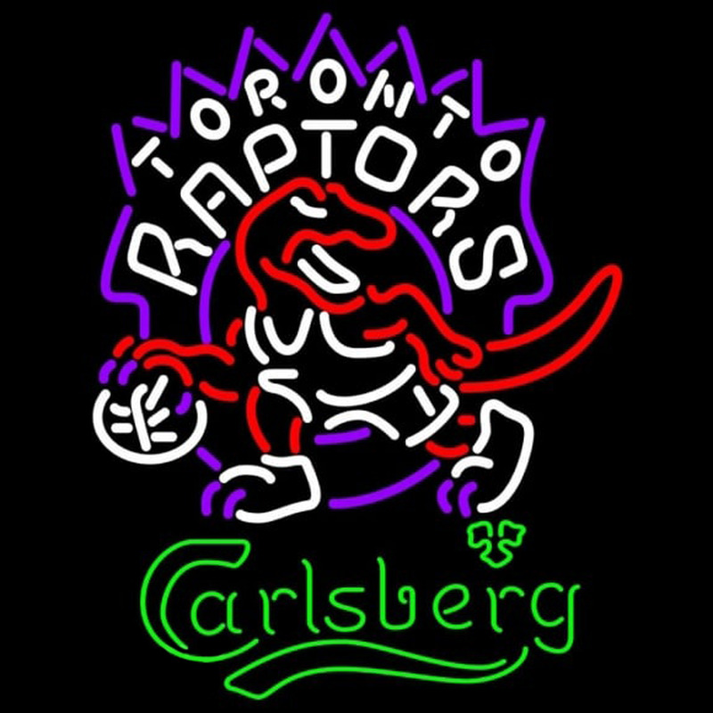 Custom Carlsberg Toronto Raptors NBA Beer Sign Neon Sign USA