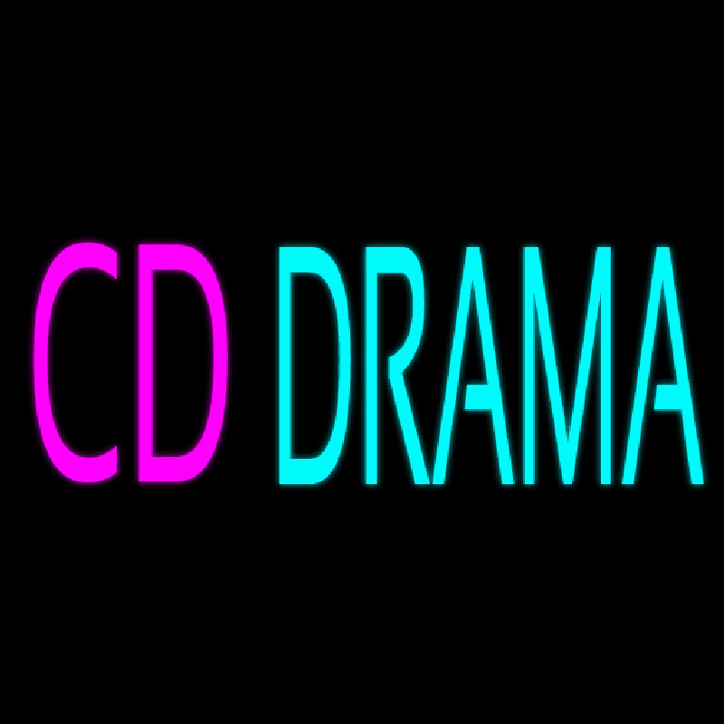 Custom Cd Drama Neon Sign USA