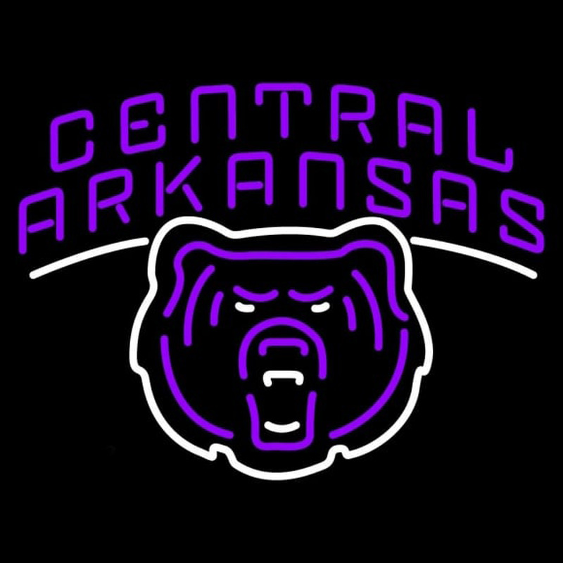 Custom Central Arkansas Bears Alternate 2009 Pres Logo NCAA Neon Sign Neon Sign USA