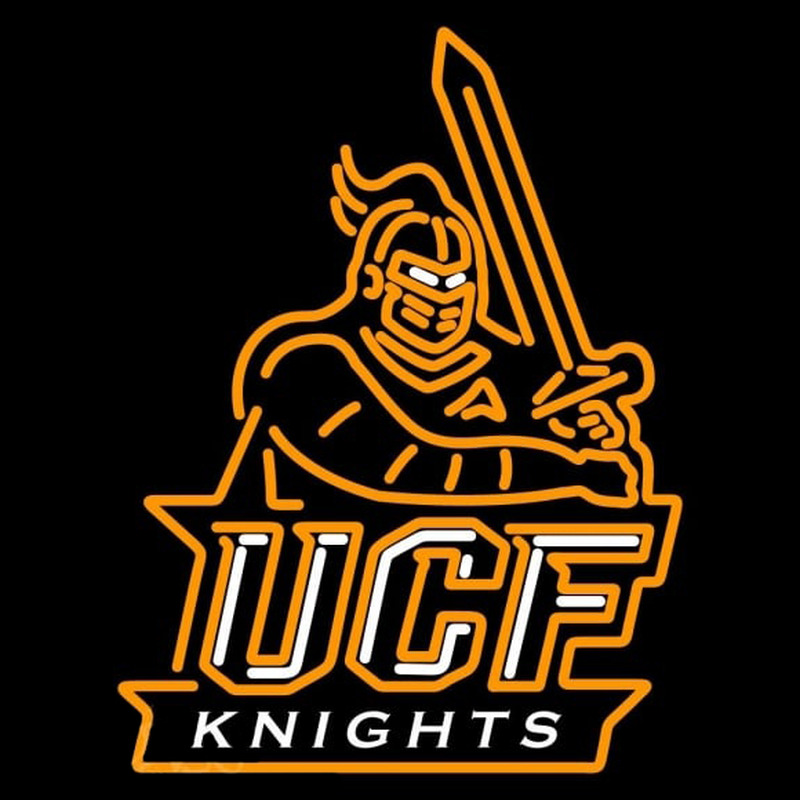 Custom Central Florida Knights Primary 2007 Pres Logo NCAA Neon Sign Neon Sign USA