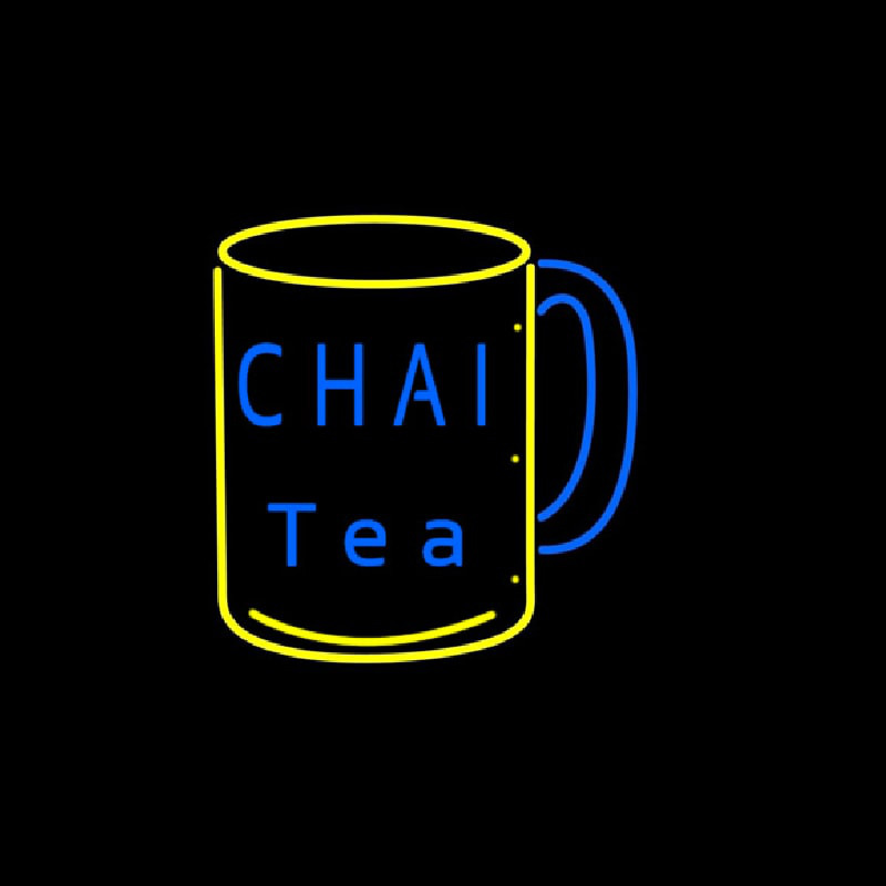 Custom Chai Tea Mug Neon Sign USA