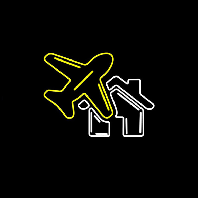 Custom Charicon Travels Neon Sign USA