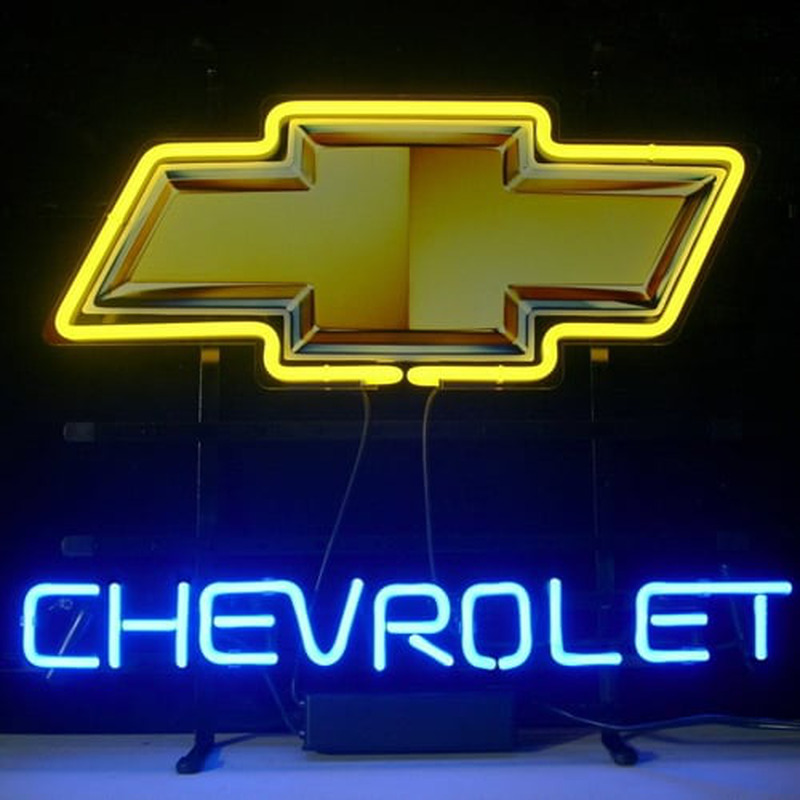 Custom Chevrolet Neon Sign USA