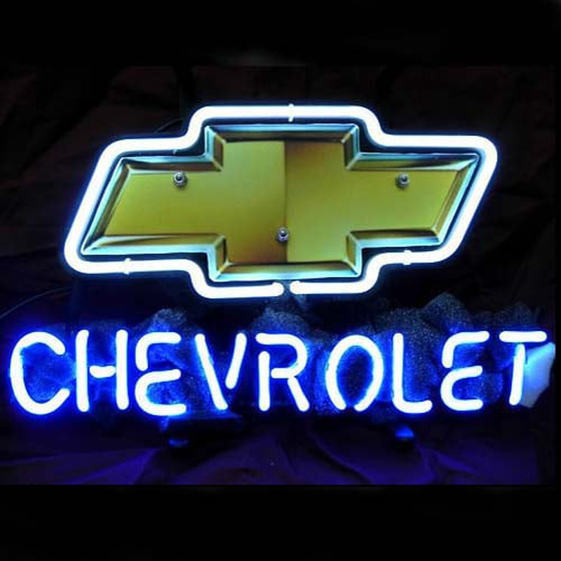 Custom Chevy Chevrolet US Auto Neon Sign USA