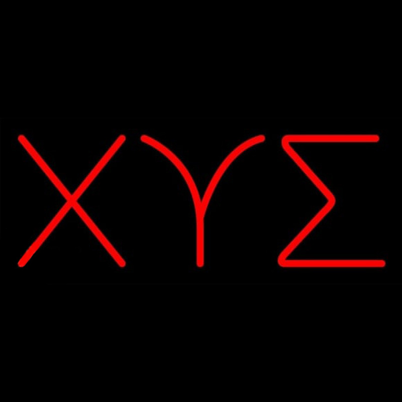 Custom Chi Upsilon Sigma Neon Sign USA