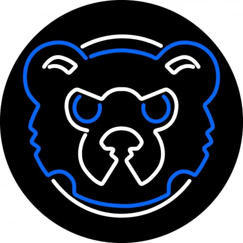 Custom Chicago Cubs Alternate 1994 1996 Logo MLB Neon Sign Neon Sign USA