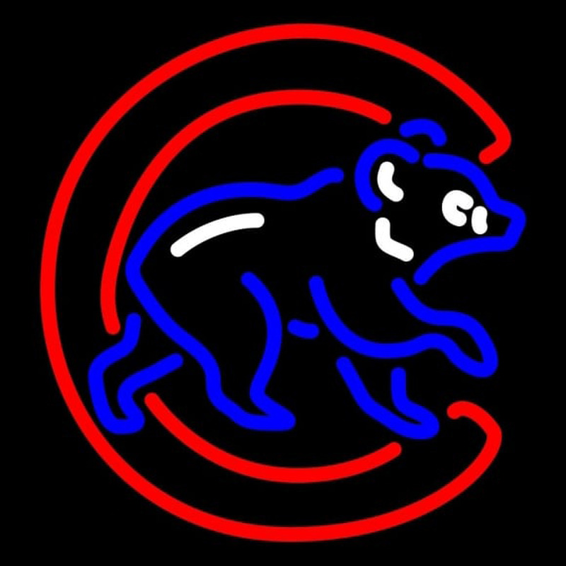 Custom Chicago Cubs MLB Neon Sign Neon Sign USA