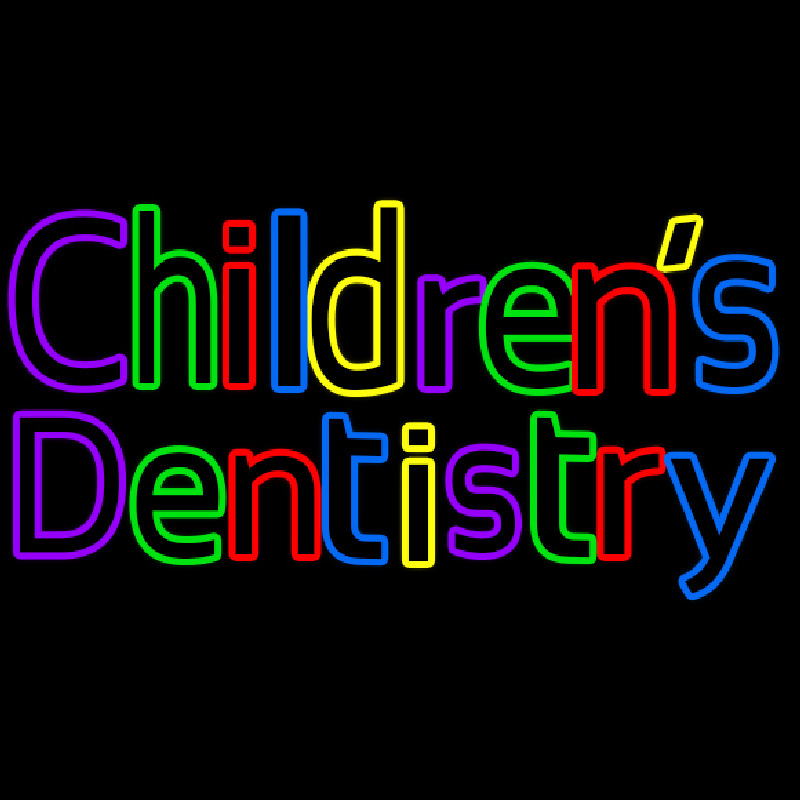Custom Childrens Dentistry Neon Sign USA