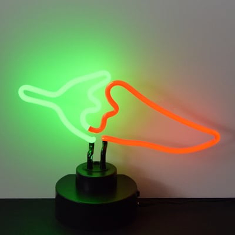Custom Chili Pepper Desktop Neon Sign
