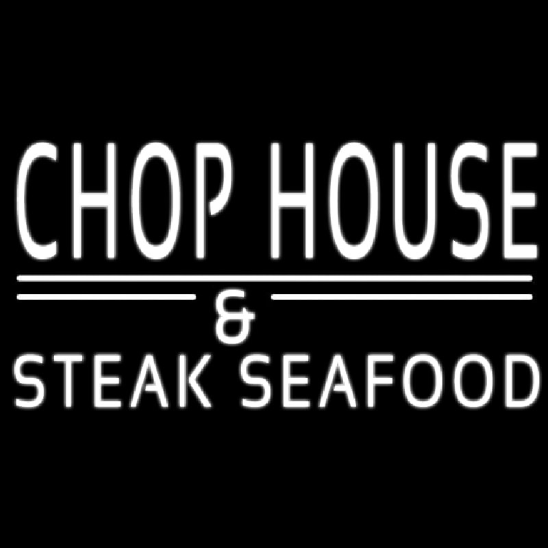 Custom Chophouse And Steak Seafood Neon Sign USA
