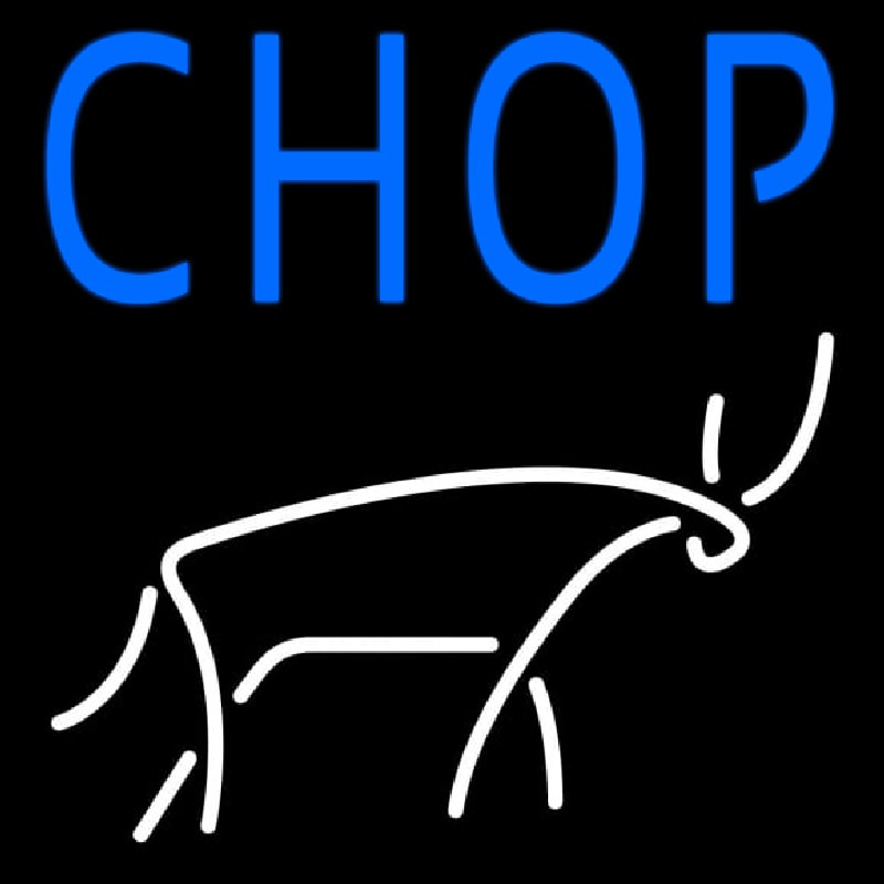 Custom Chophouse With Logo Neon Sign USA