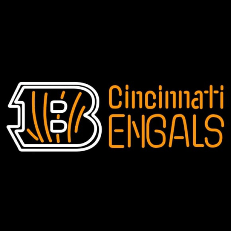 Custom Cincinnati Bengals Big B Name NFL Neon Sign Neon Sign USA