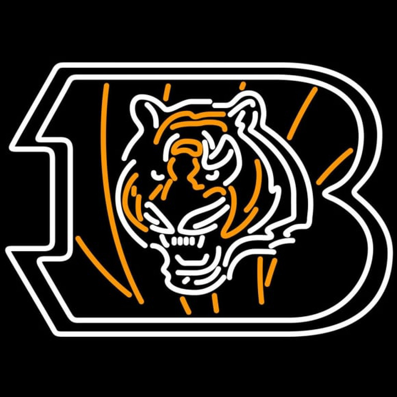 Custom Cincinnati Bengals Tiger B NFL Neon Beer Sign Neon Sign USA