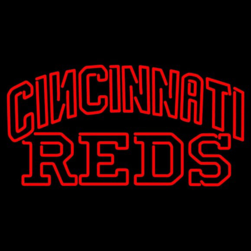 Custom Cincinnati Reds Wordmark 1999 2006 Logo MLB Neon Sign Neon Sign USA
