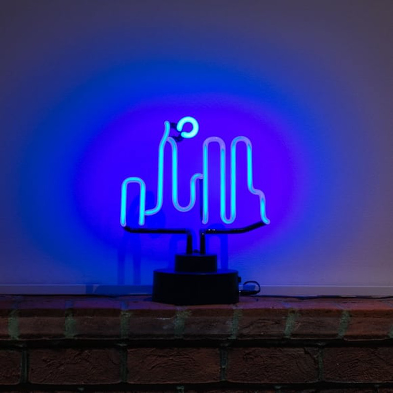 Custom City Desktop Neon Sign