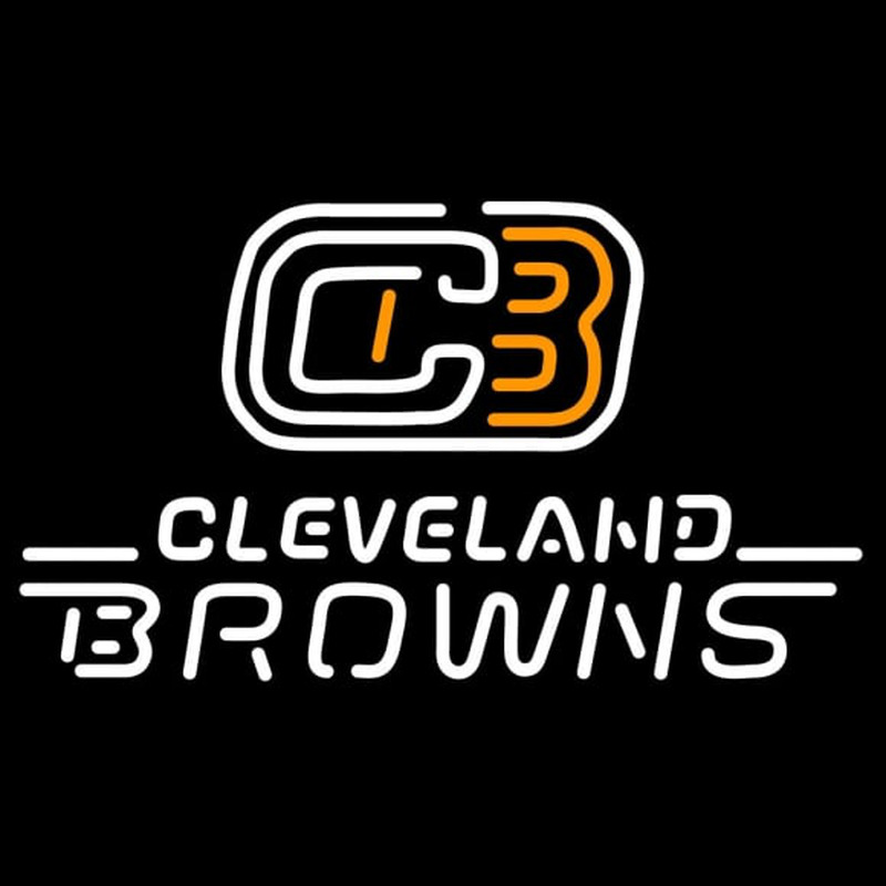 Custom Cleveland Browns Cb Name NFL Neon Sign Neon Sign USA