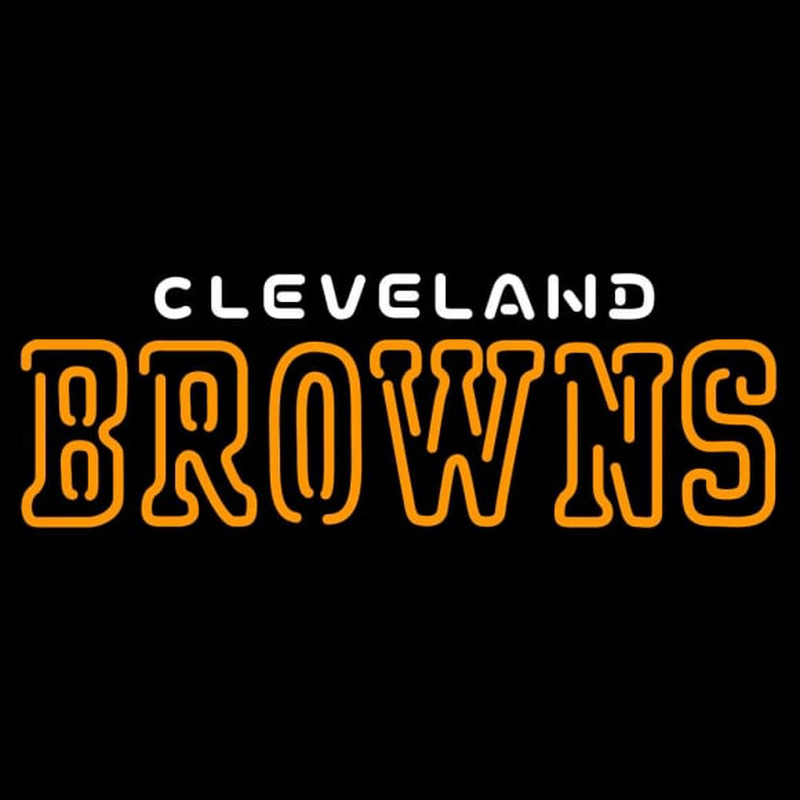 Custom Cleveland Browns Name NFL Neon Sign Neon Sign USA