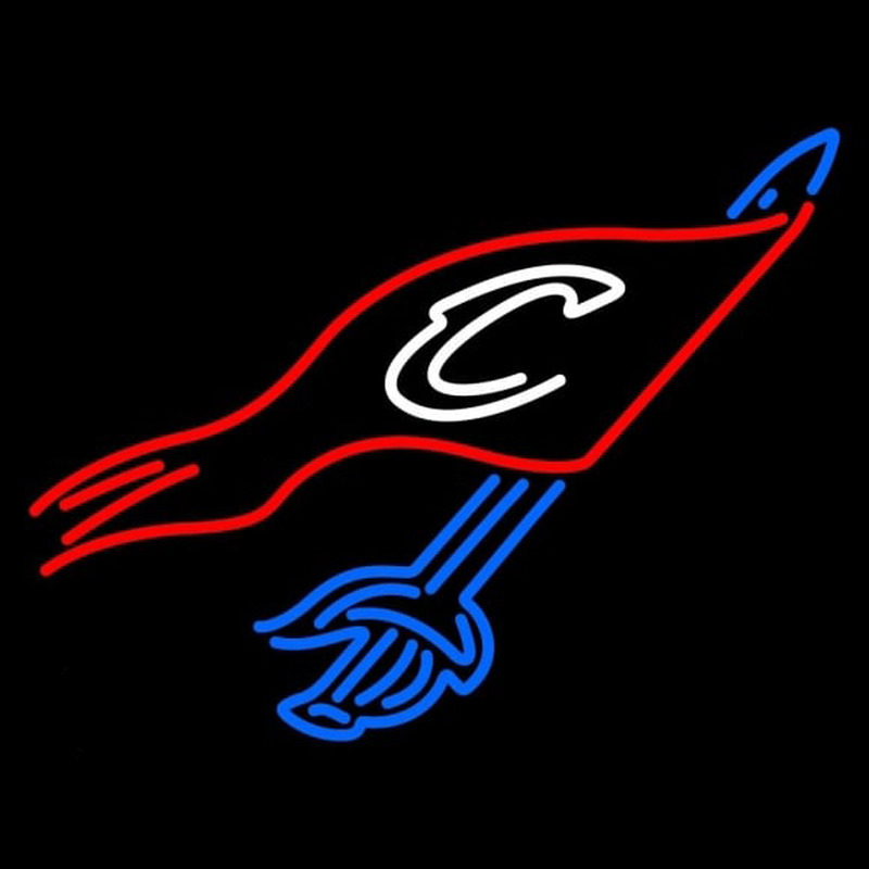 Custom Cleveland Cavaliers Alternate 2003 04 2009 10 Logo NBA Neon Sign Neon Sign USA