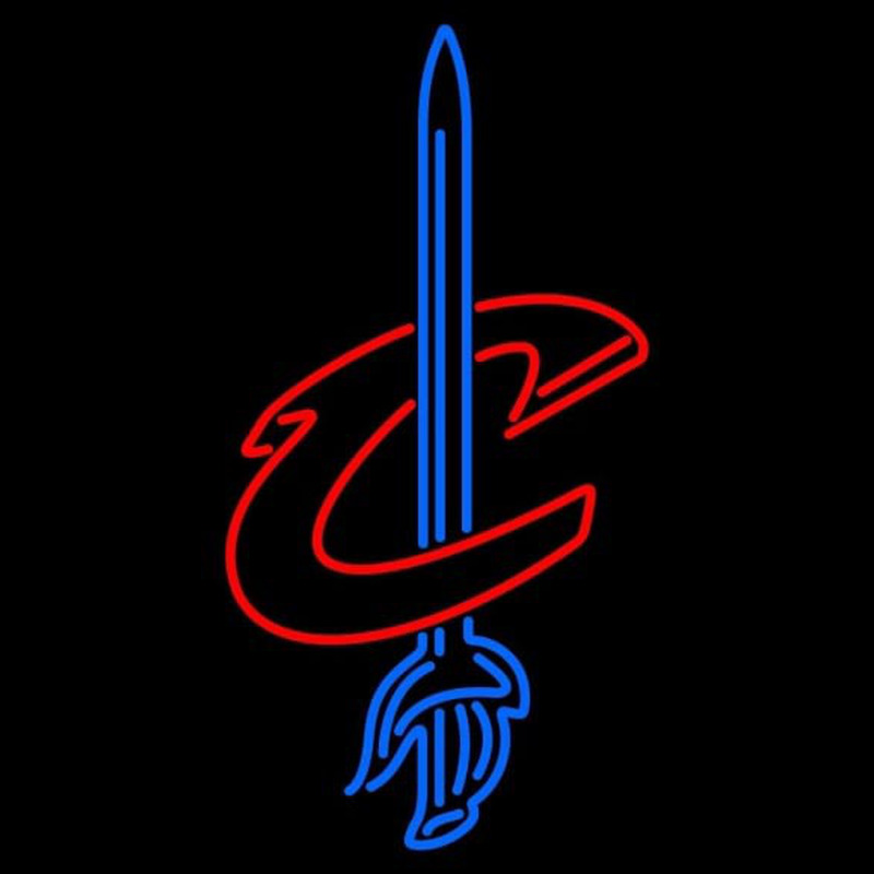 Custom Cleveland Cavaliers Alternate 2003 04 2009 10 Logo NBA Neon Sign Neon Sign USA