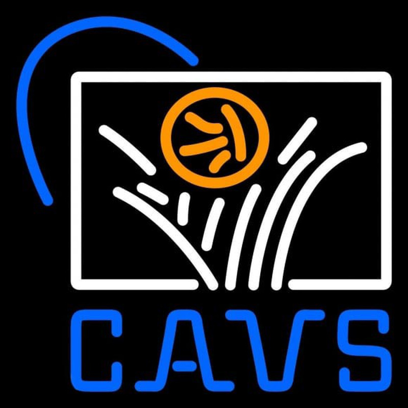 Custom Cleveland Cavaliers Primary 1994 95 2002 03 Logo NBA Neon Sign Neon Sign USA