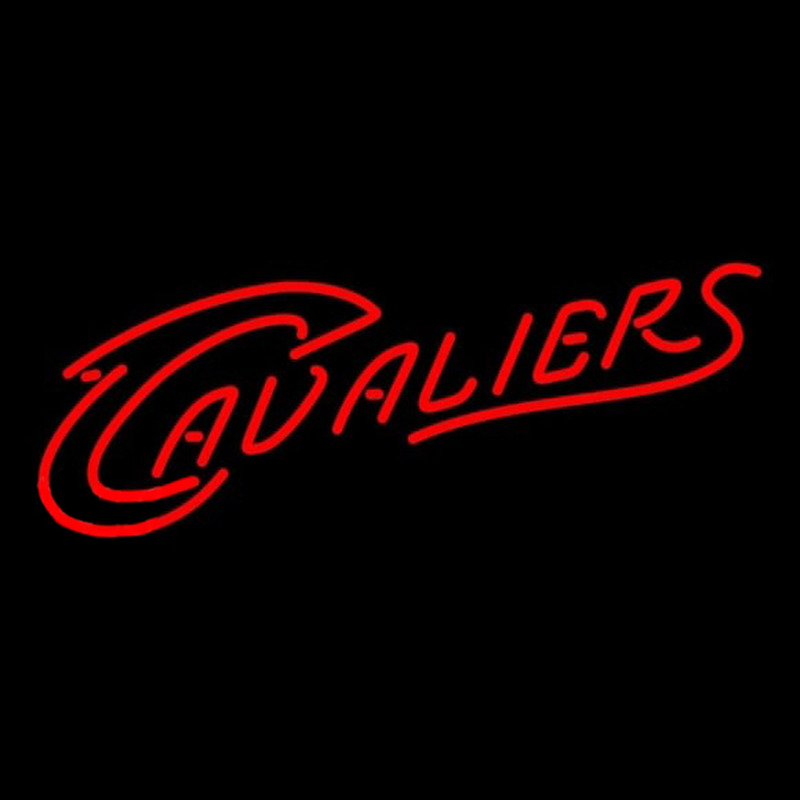 Custom Cleveland Cavaliers Wordmark 2003 04 2009 10 Logo NBA Neon Sign Neon Sign USA